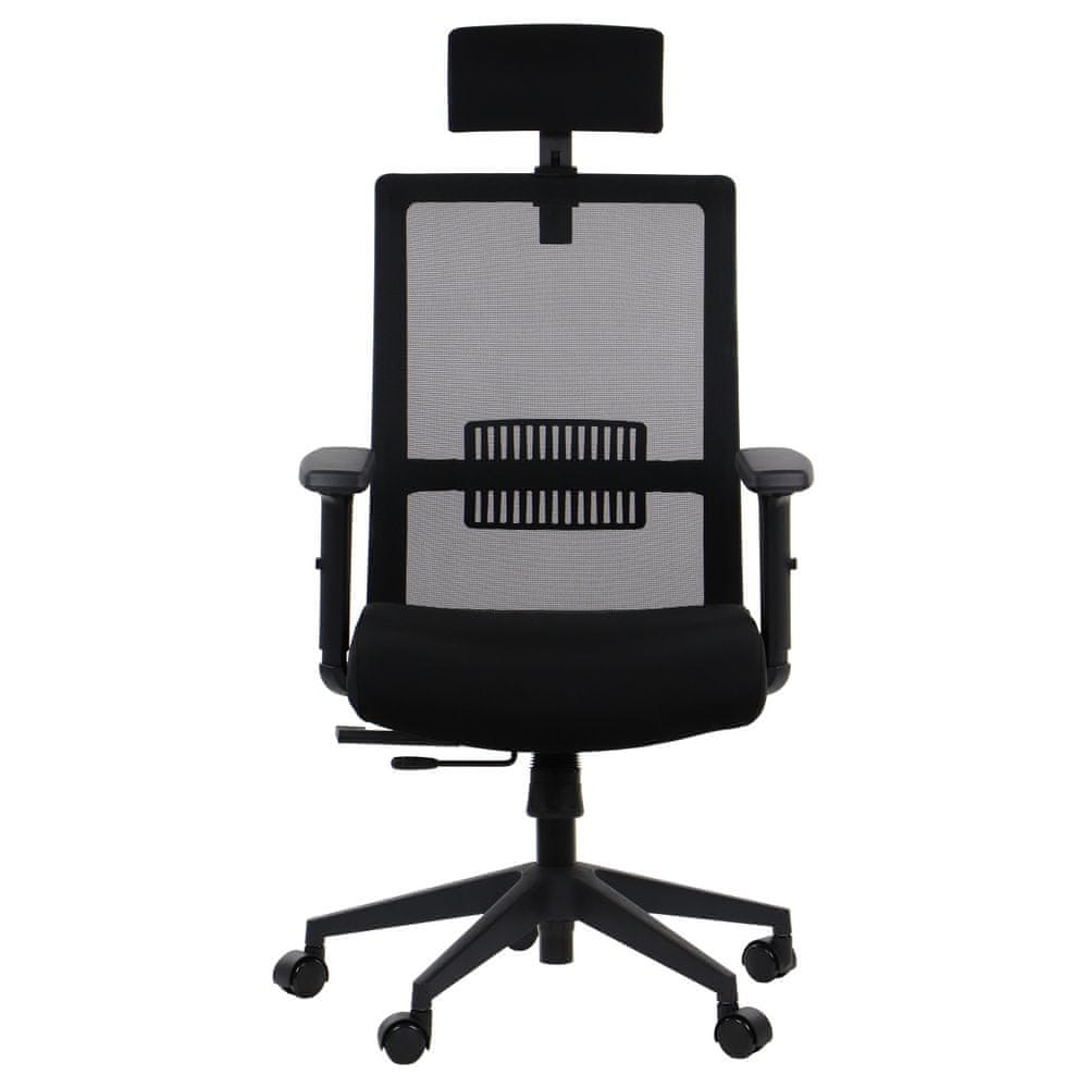 STEMA Otočná stolička s výsuvným sedadlom RIVERTON M/H - rôzne farby - čierno-čierna